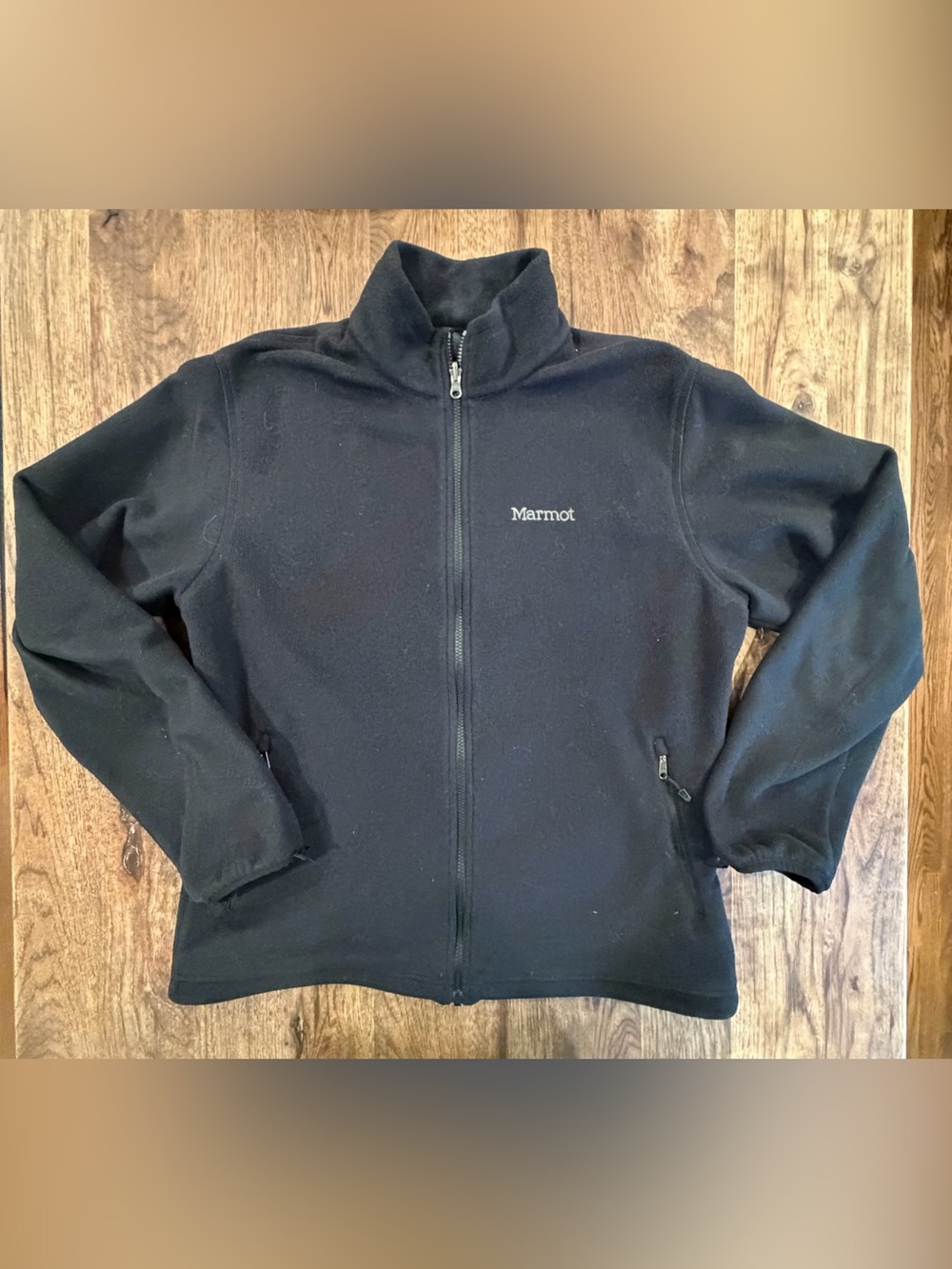 Marmot men’s XL Black Lightweight Full-Zip Fleece Jacket